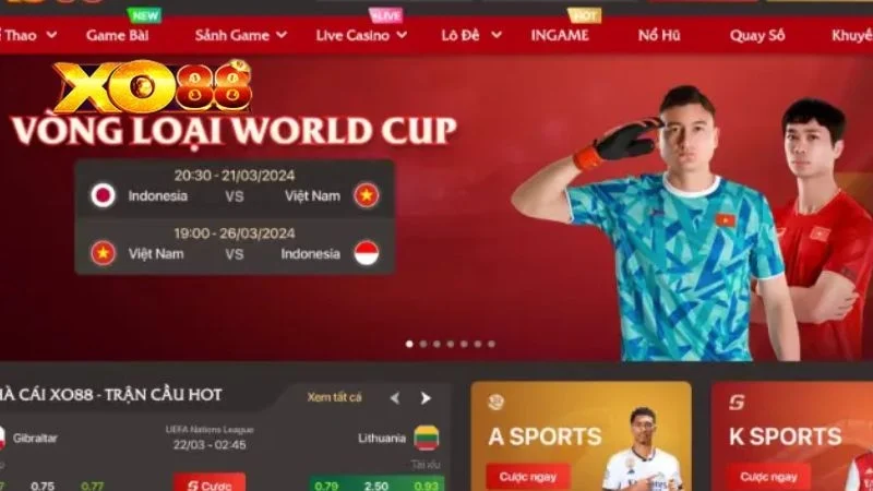 Thể Thao Xo88 Sức hút đặc biệt tại sảnh cược thể thao