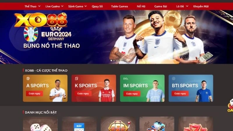 Thể Thao Xo88 Tính năng nổi bật tại sảnh thể thao